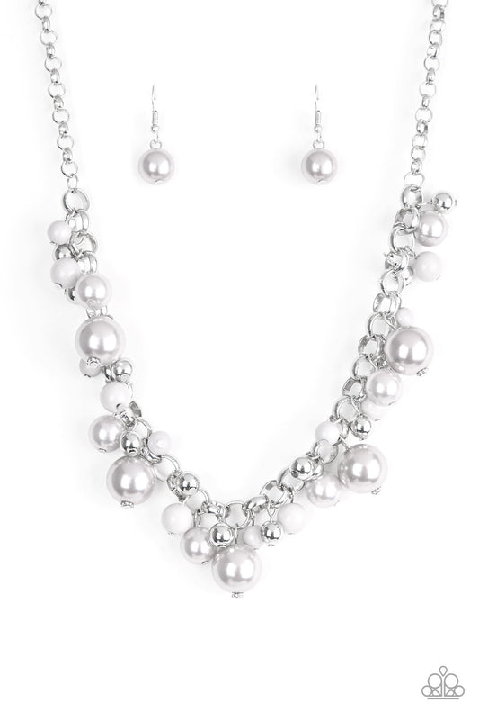 Paparazzi Necklace ~ The Upstater - Silver