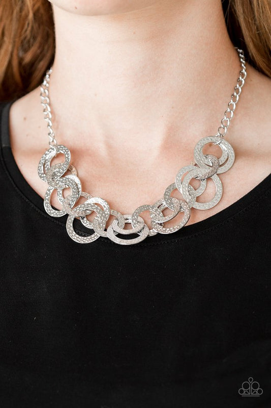 Treasure Tease - Silver - Paparazzi Necklace Image