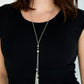 Timeless Tassels - White - Paparazzi Necklace Image