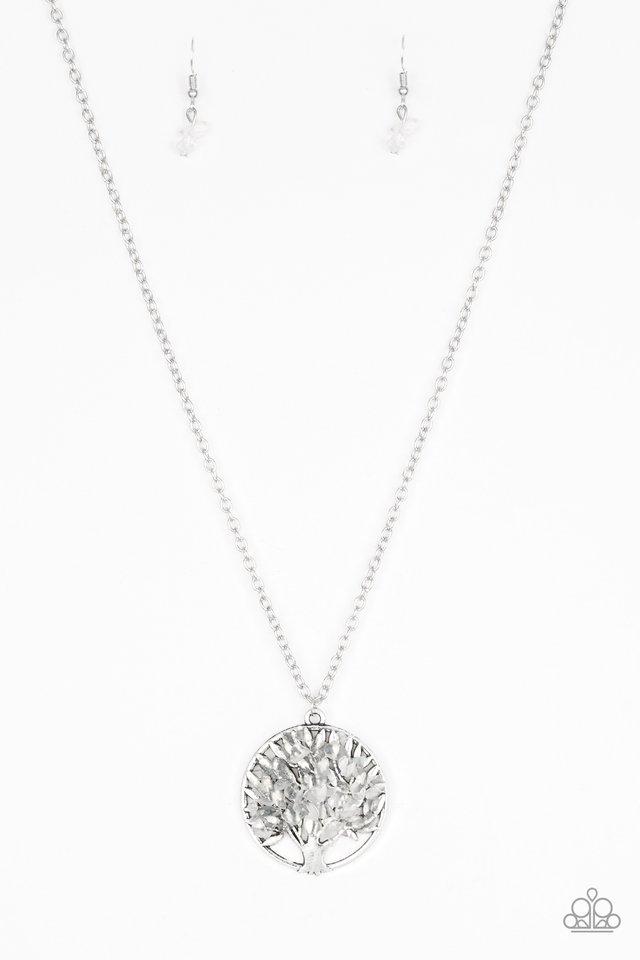 Paparazzi Necklace ~ Naturally Nirvana - White