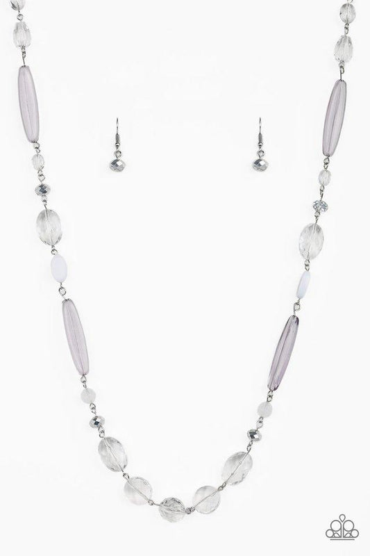 Paparazzi Necklace ~ Quite Quintessence - White