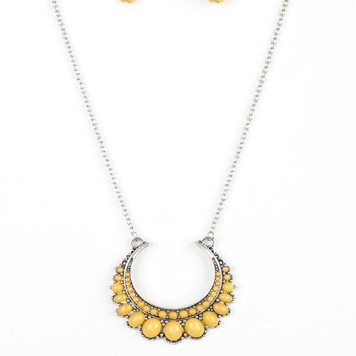 Paparazzi Necklace ~ Count To ZEN - Yellow
