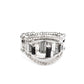 Treasure Chest Charm - Black - Paparazzi Ring Image