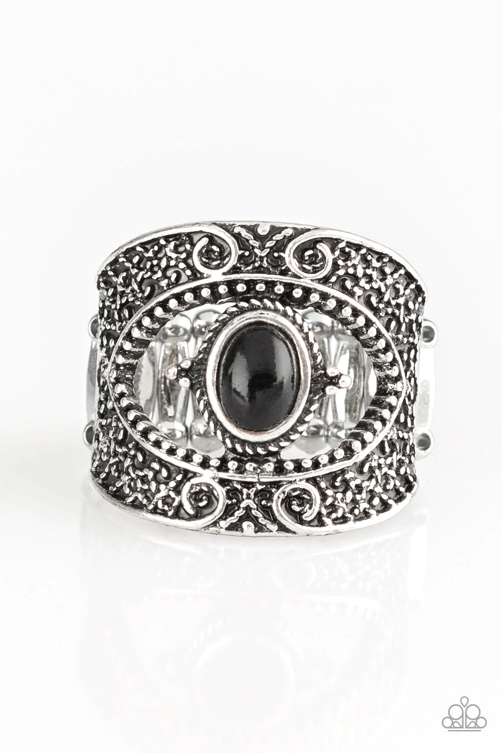 Paparazzi Ring ~ Rural Relic - Black