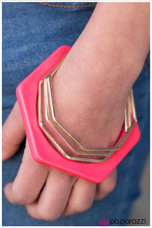 Pulsera Paparazzi ~ Elige un bando - Rosa