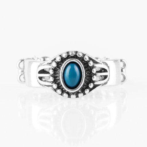 Anillo Paparazzi ~ Right On TREK - Azul