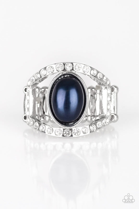 Anillo Paparazzi ~ Radiating Riches - Azul