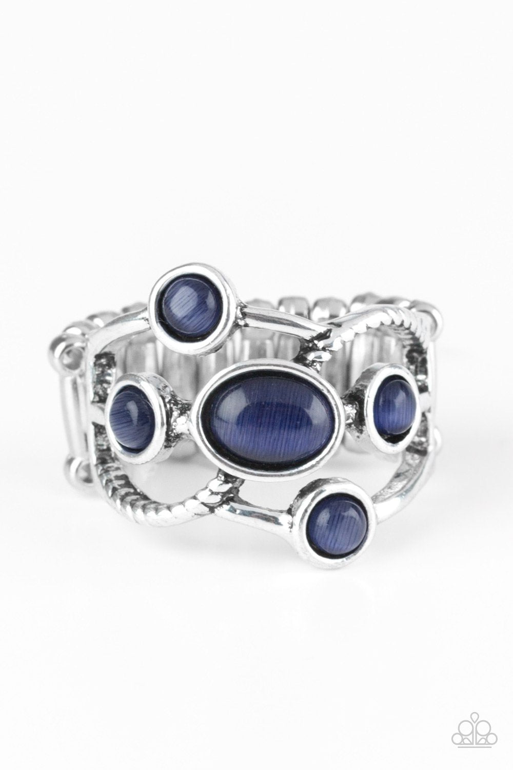 Paparazzi Ring ~ Moon Mood - Blue