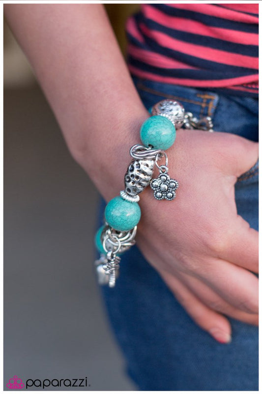 Paparazzi Bracelet ~ Come To Think Of It... - Blue