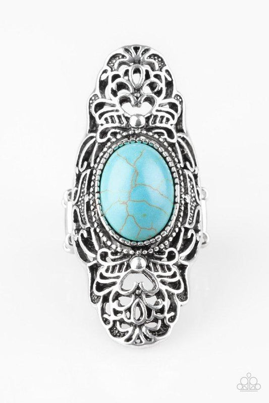 Anillo Paparazzi ~ Ego Trippin - Azul