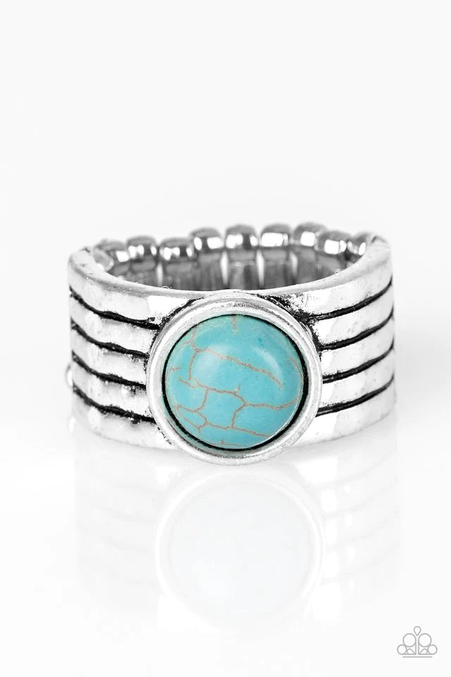 Anillo de paparazzi ~ Blooming Badlands - Azul