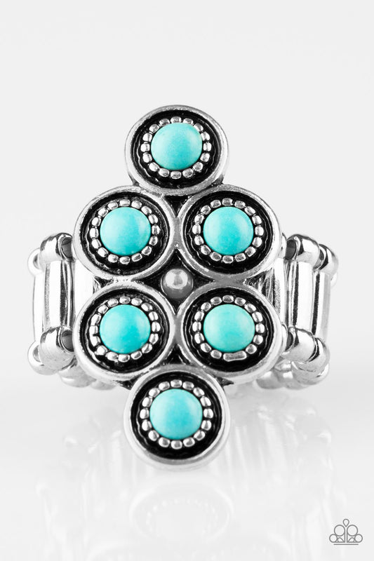 Paparazzi Ring ~ River Rock Rhythm - Blue