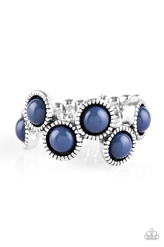 Anillo Paparazzi ~ Foxy Fabulous - Azul