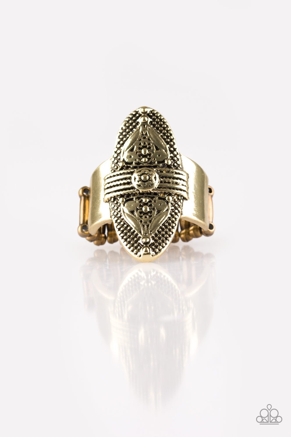 Paparazzi Ring ~ Tonga Tour - Brass