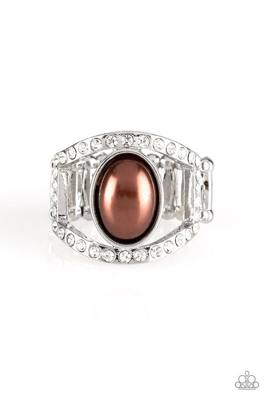 Radiating Riches - Brown - Paparazzi Ring Image