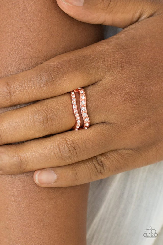 Elite Squad - Copper - Paparazzi Ring Image