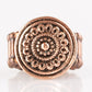 Seasonal Shine - Copper - Paparazzi Ring Image