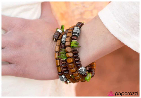 Pulsera Paparazzi ~ Hasta el infinito... - Verde