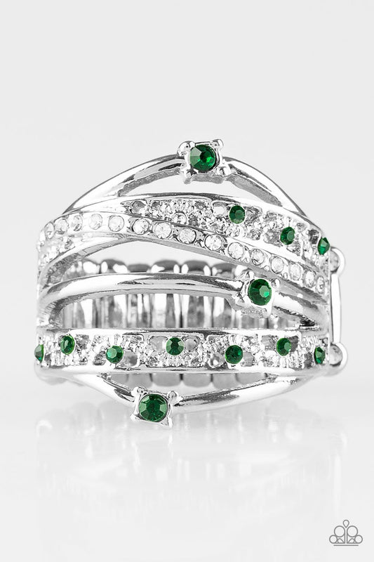 Paparazzi Ring ~ Making The World Sparkle - Green