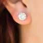 Paparazzi Earring Blockbuster - Just In TIMELESS - Gold