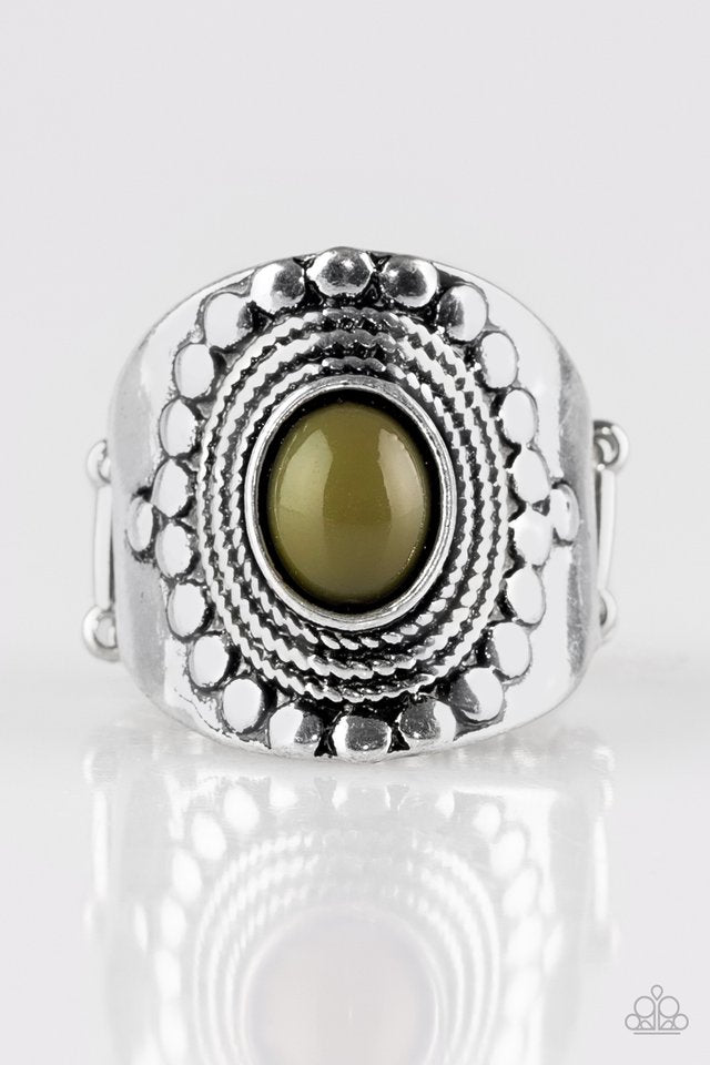 ZEN To One - Green - Paparazzi Ring Image