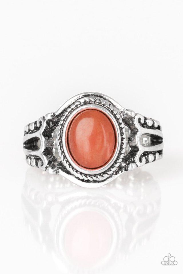 Anillo Paparazzi ~ Peacefully Peaceful - Naranja