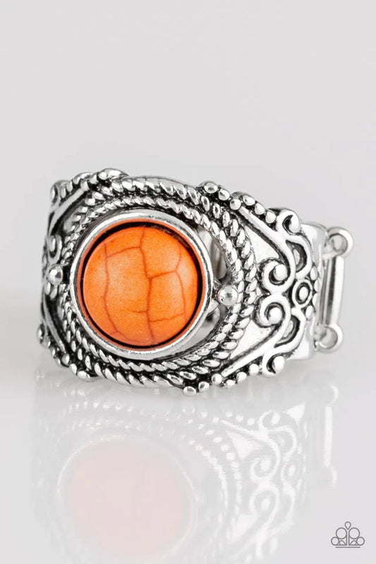 Paparazzi Ring ~ Stand Your Ground - Orange