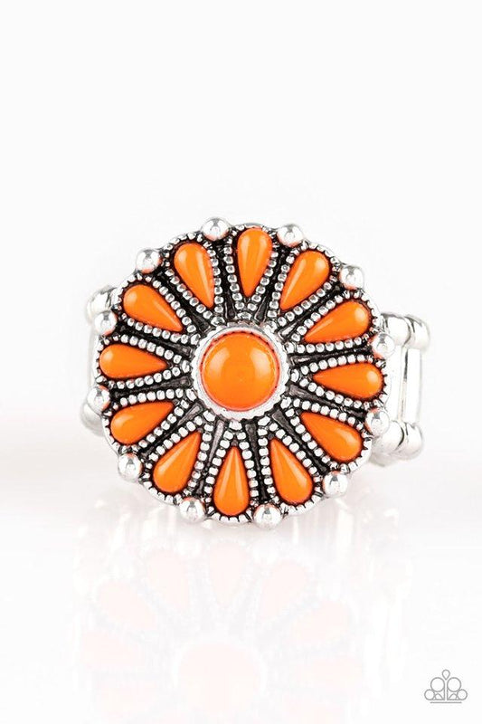 Anillo Paparazzi ~ Poppy Pop-tastic - Naranja