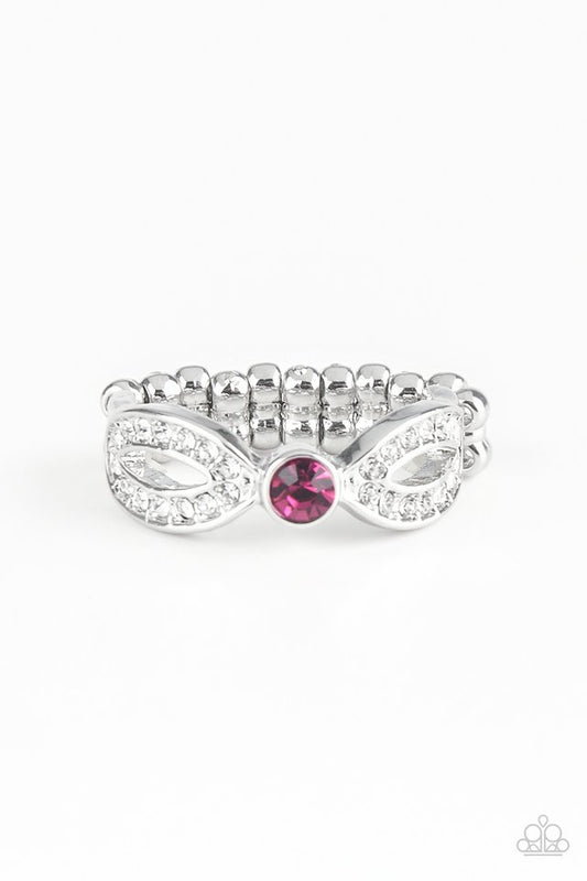 Extra Side Of Elegance - Pink - Paparazzi Ring Image