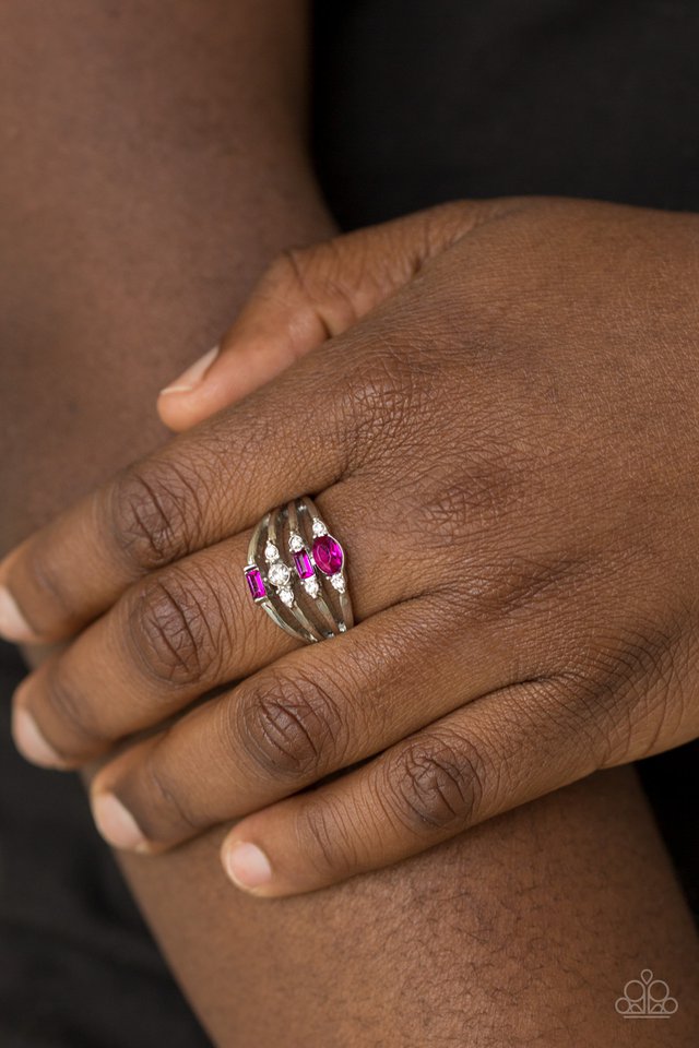 Not So Novice - Pink - Paparazzi Ring Image