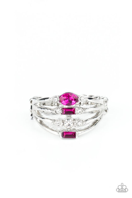 Not So Novice - Pink - Paparazzi Ring Image