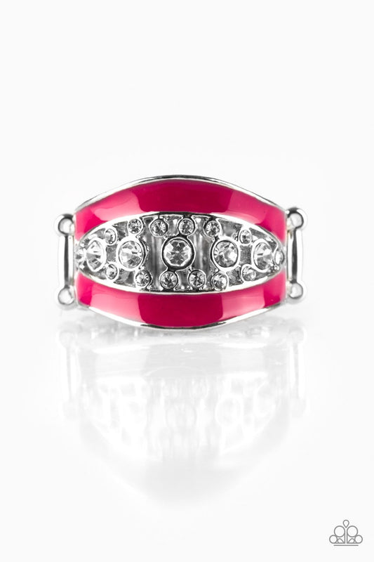 Paparazzi Ring ~ Trending Treasure - Pink