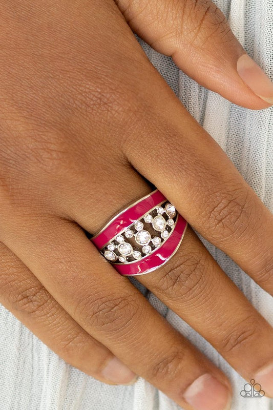 Trending Treasure - Pink - Paparazzi Ring Image