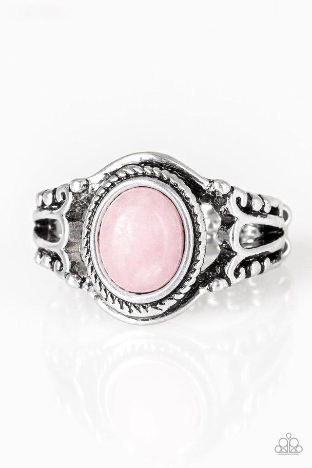 Anillo Paparazzi ~ Peacefully Peaceful - Rosa