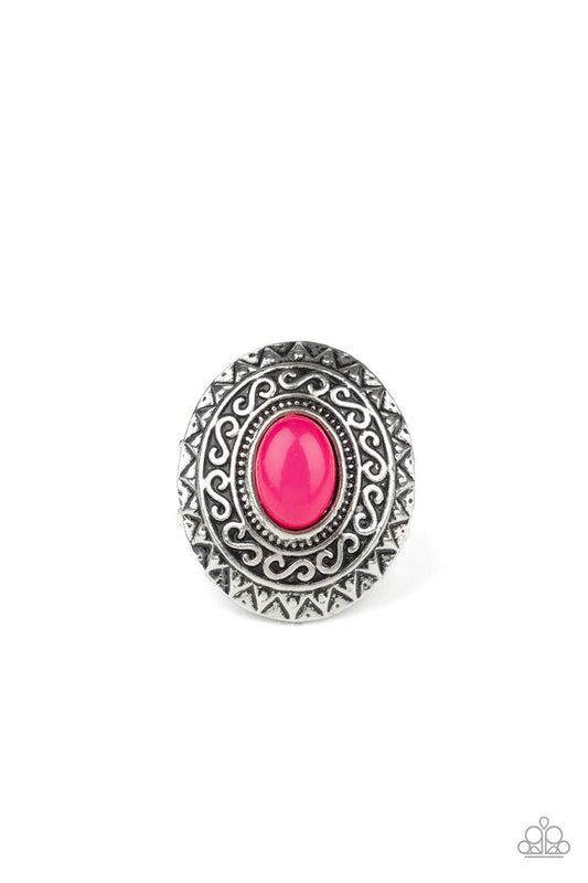 Hello, Sunshine - Pink - Paparazzi Ring Image