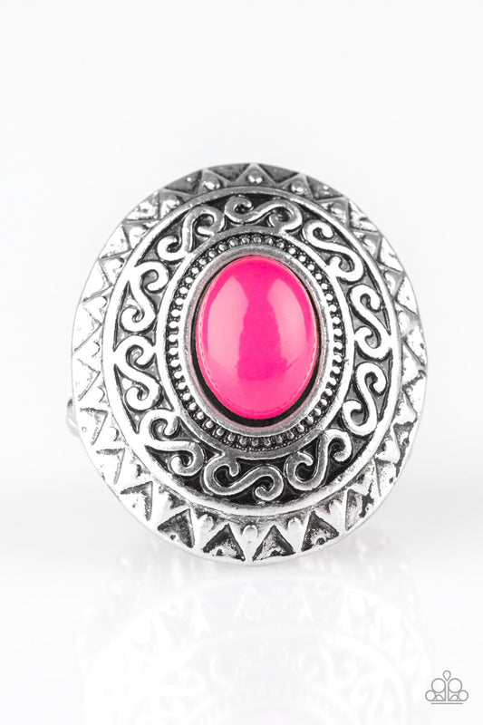 Paparazzi Ring ~ Hello, Sunshine - Pink