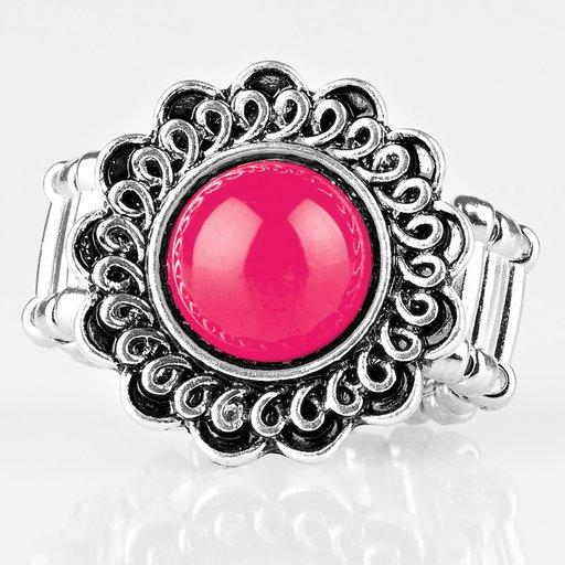 Paparazzi Ring ~ Garden Stroll - Pink