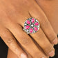 Color Me Calla Lily - Pink - Paparazzi Ring Image