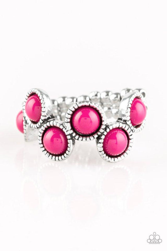 Anillo Paparazzi ~ Foxy Fabulous - Rosa