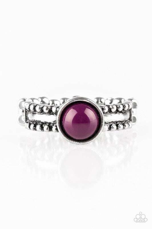 Paparazzi Ring ~ TREK and Field - Purple