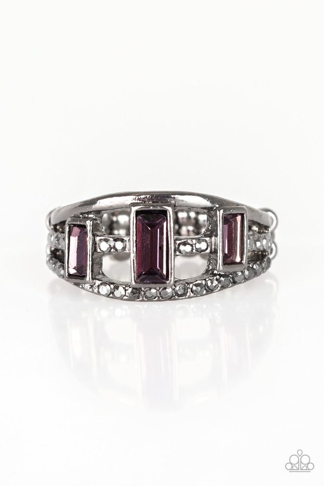 Noble Nova - Purple - Paparazzi Ring Image