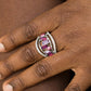 Treasure Chest Charm - Purple - Paparazzi Ring Image