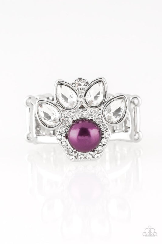 Crown Coronation - Purple - Paparazzi Ring Image