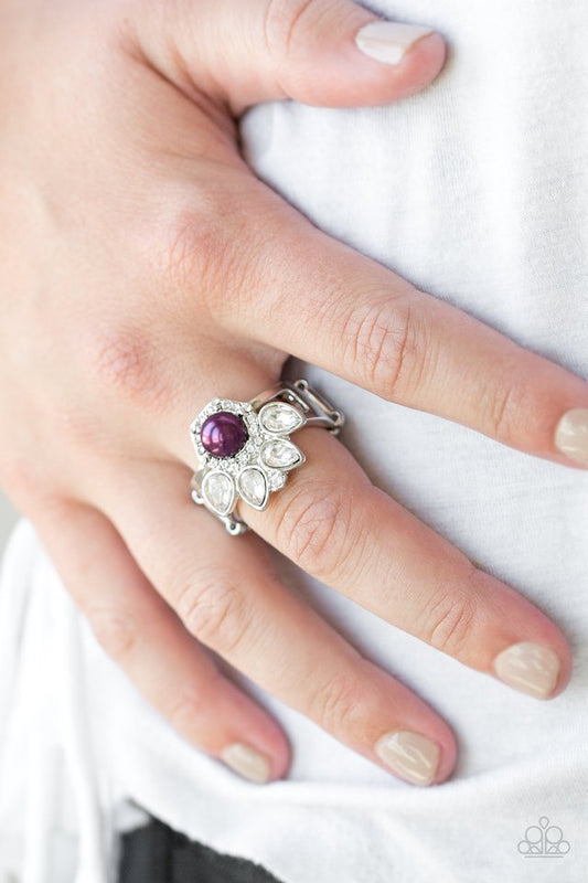 Crown Coronation - Purple - Paparazzi Ring Image