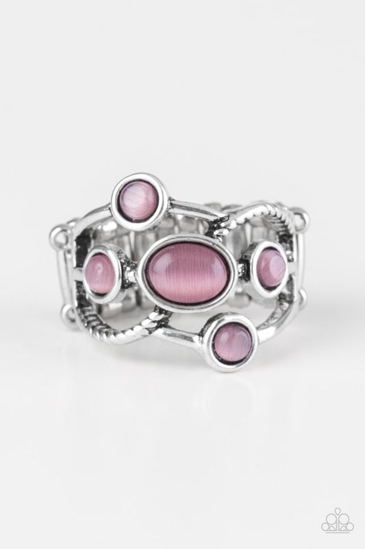 Moon Mood - Purple - Paparazzi Ring Image