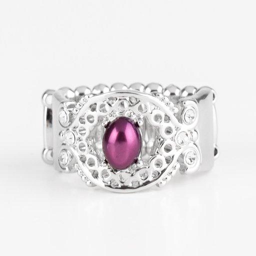 Paparazzi Ring ~ Mod Modest - Purple