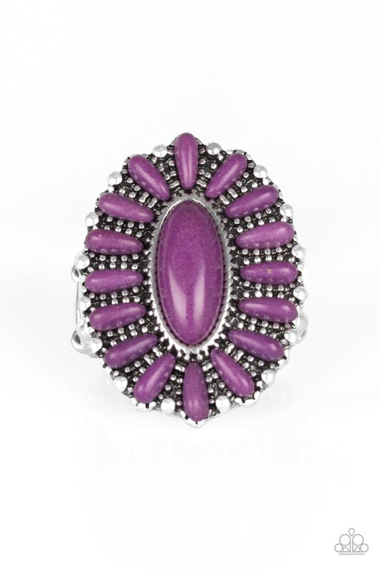 Cactus Cabana - Purple - Paparazzi Ring Image