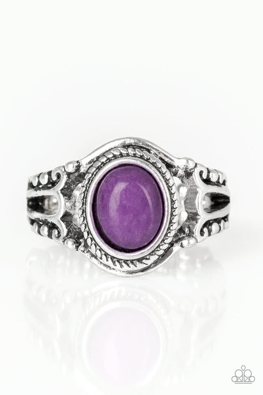Paparazzi Ring ~ Peacefully Peaceful - Purple