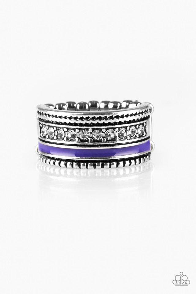 Paparazzi Ring ~ Rich Rogue - Purple