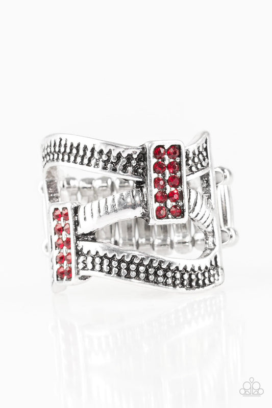 Paparazzi Ring ~ Urban Upscale - Red